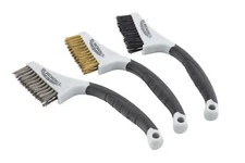 Blackout XP 6 inch Wire Brush Set 3pcs - Stainless Steel, Brass, Nylon Bristl...