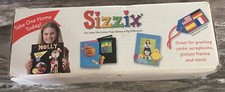 Sizzix Original Red Personal Die Cutter Cut Press Machine With 5 Dies Included