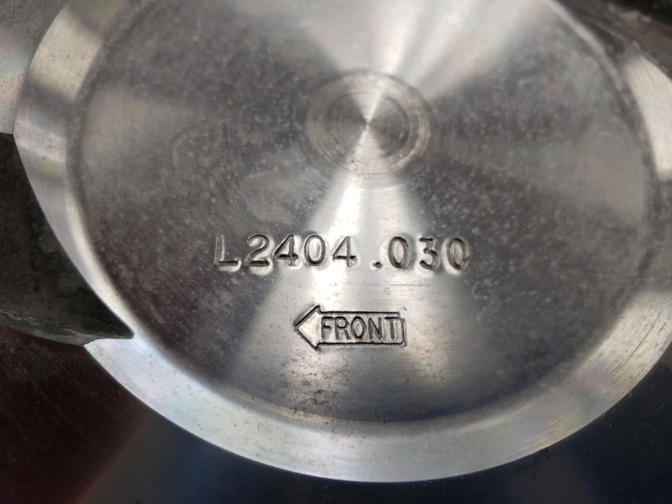Pistón forjado Ford BBF 460 Torino Thunderbird Galaxie F250 L2404F .030 Foto 2 de 3