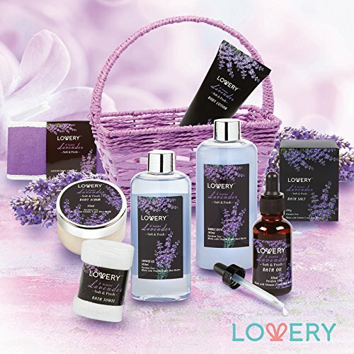 bath and body gift basket for women men and jasmine home spa set