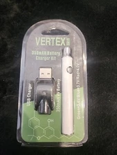 Vertex 350mAH Battery Charger Kit 350 VV USB CHARGER NEW SEALED (WHITE)