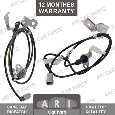 2X Abs Speed Sensor For Ford Ranger ER24 2.5TD (99-07) Rear LEFT