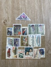 Lot timbres oblitérés Europe multicolore thème Espace Aviation Transports