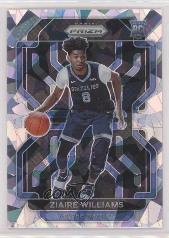 2021-22 Panini Prizm Ice Prizm Ziaire Williams #313 kr0