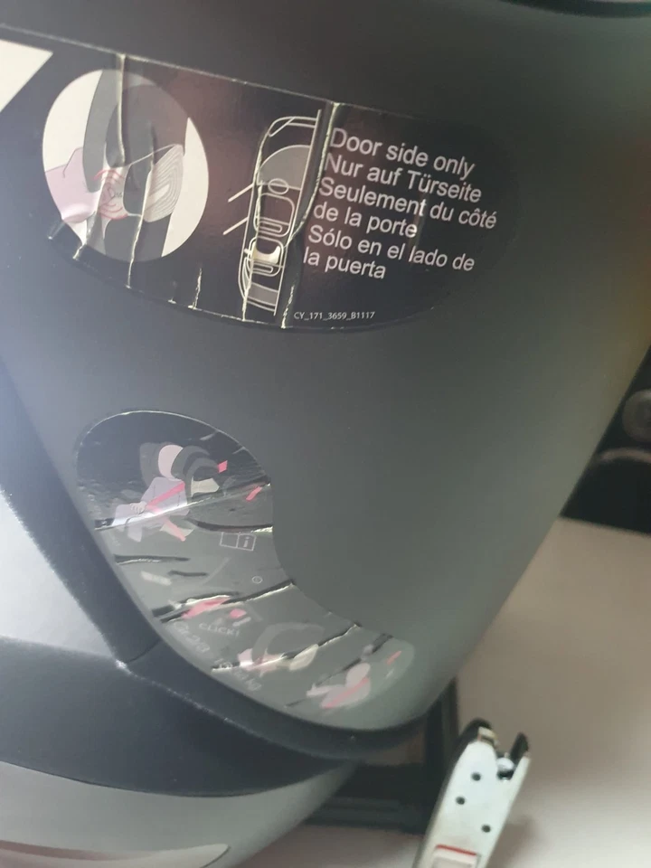 Cybex Gold Solution S-Fix Kinderautositz Isofix Gr. 2 - 3,  15-36 kg - schwarz - Bild 2 von 4