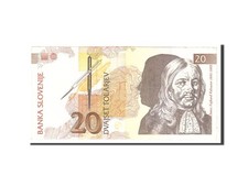 Geldschein, Slowenien, 20 Tolarjev, 1992, 1992-01-15, KM:12a, SS+