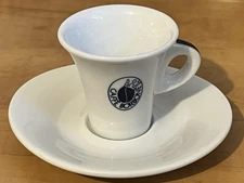 Caffe Borbone 10 Espresso Cups 6 Saucers