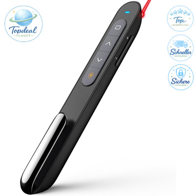 Wireless Presenter 2.4G Multifunktions Fernbedienung für Powerpoint-Präsentation
