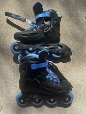 Powerslide One Stargaze Skates Kids Adjustable Sz 2-5 Rollerblades