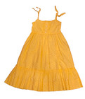 STRASBURG Yellow Polka Dot Sleeveless Sundress Girls Sz 10Y Excellent Condition — photo 1
