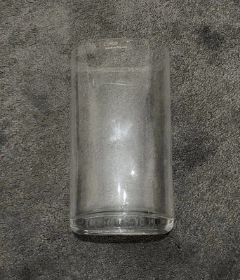 Clear Glass oval milo max flower vase - Image 1 of 4