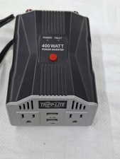 Tripp Lite 400W Car Power Inverter with 2 Outlets  2 USB Charging Ports PV400US