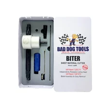 Bad Dog Long Dog Biter Kit - Dual Head Nibbler Drill Attachment w/ 4” Reac
