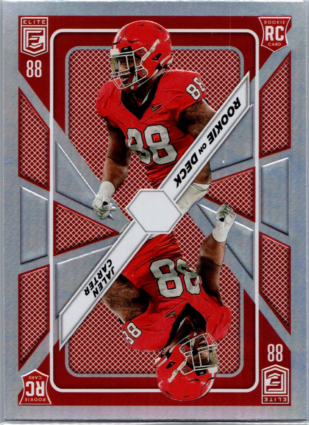 2023 Donruss Elite #RD-15 Jalen Carter Rookie On Deck