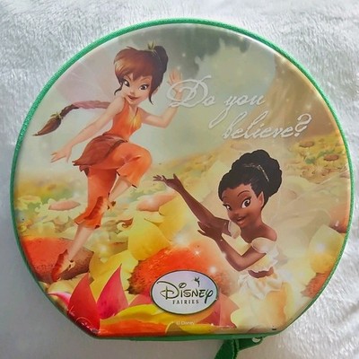 Disney Fairies CD-Tasche Hülle mit Reißverschluss, für CD/DVD/Blu-Ray, bunt
