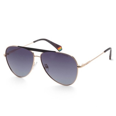 Polaroid Men's 61mm Gold Polarized Sunglasses PLD6200-S-X-RHL-61