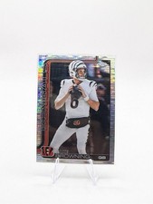 Topps Chrome 2025-2026 Pulsar Refractor Jake Browning #63 Cincinnati Bengals