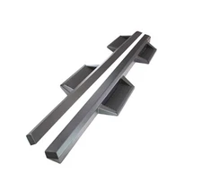 Black Horse Offroad IM-CHSICC-19 Step Bars Impact Steel Black Powdercoated Crew