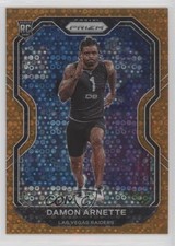 2020 Panini Prizm Rookie Orange Disco Prizm Damon Arnette #375 00be