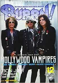 BURRN! Dec 2018 Japanese magazine HOLLYWOOD VAMPIRES Alice Coope... book form JP