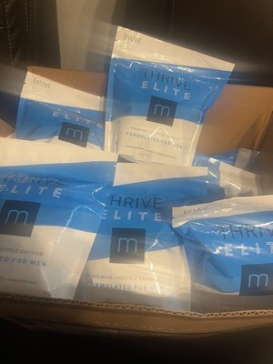 Thrive By Level Elite For men  60 packs (2bags) MFG 2/2026 authentic 