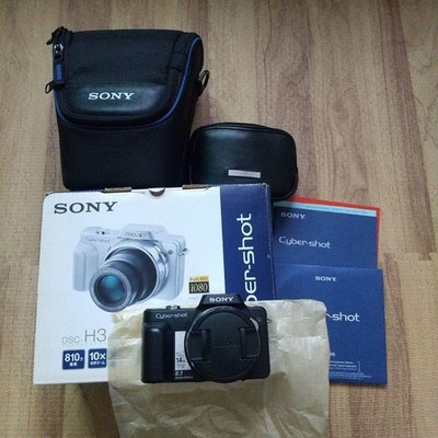 Sony Cyber-shot DSC-H3 8.1MP Digital Camera with 10x Optical Zoom