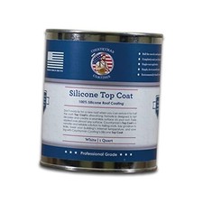 - 100 Silicone Roof Coating Restore Your Roof in a Day Seal Leaks, White