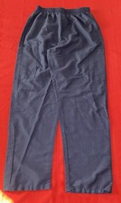 Fundamentals By White Swan Women s Scrub Pants, Small, Blue, Pockets