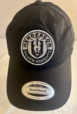 Henderson Silver Knights Zephyr Curved Bill Snapback NEW Inaugural Season Cap