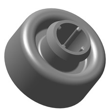 Carrier 344660-401 1/2" Grommet Rubber Compressor Mounting