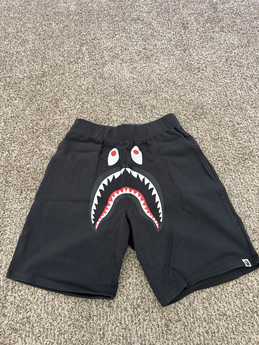 A Bathing Ape Black Cotton Shorts for Men for sale | eBay