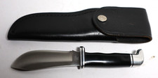 Vintage Buck 103 Pro Skinner Hunting Knife in Leather Sheath Unused Sharp