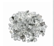 AMERICAN FIRE GLASS AFF-STFRRF12-10 1/2 in Starfire Reflective Fire Glass, 10 Lb