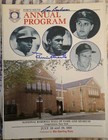Lou Boudreau/Robin Roberts Signed 46th Annual Nat'l Baseball H.O.F. Program — photo 3