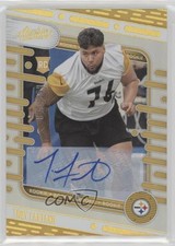 2024 Panini Absolute Rookies Spectrum Signatures 10/299 Troy Fautanu Auto 0l8y