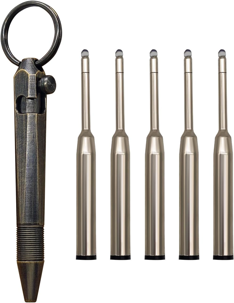 Big Idea Design Bolt Action Pen BA-CO Copper, auto adjusting everyday carry pen | Voordelig kopen bij
