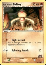 Team Magma's Baltoy - EX Team Magma vs Team Aqua - 61/95 - Common on eBay