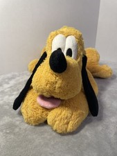 Walt Disney World Pluto 16" Stuffed Animal Laying Dog Beanbag Plush