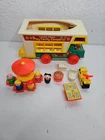 Vintage 1972 Fisher Price Play Family Camper Little People Play Set #994