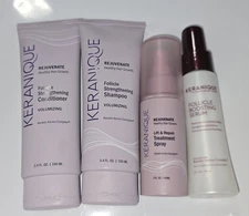 Keranique Hair Regrowth Treatment Lot Topical Solution Shampoo Conditioner +2