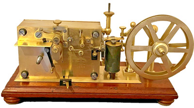 Telegraph- Telegraph-Morsegerät-Morseapparat-Telegrafenempfänger-19. Jh.