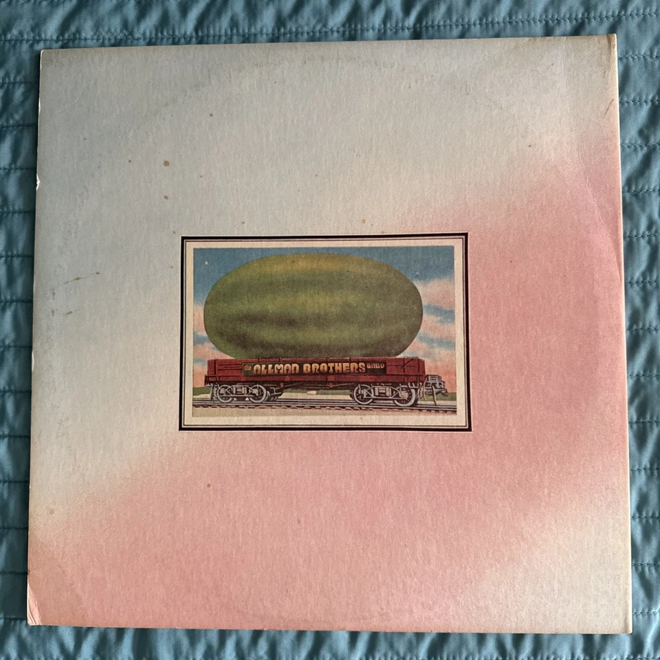 THE ALLMAN BROTHERS BAND Eat A Peach LP Vinyl Duane Allman Gregg EX record     - Image 3 of 4