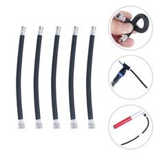 5Pcs Bicycles Tyre Tire Hand Air Pump Inflator Bike Replacement Hose Tubes