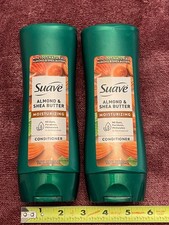 2 Pack Suave Almond Shea Butter Moisturizing Conditioner 100 Natural 12.6 oz