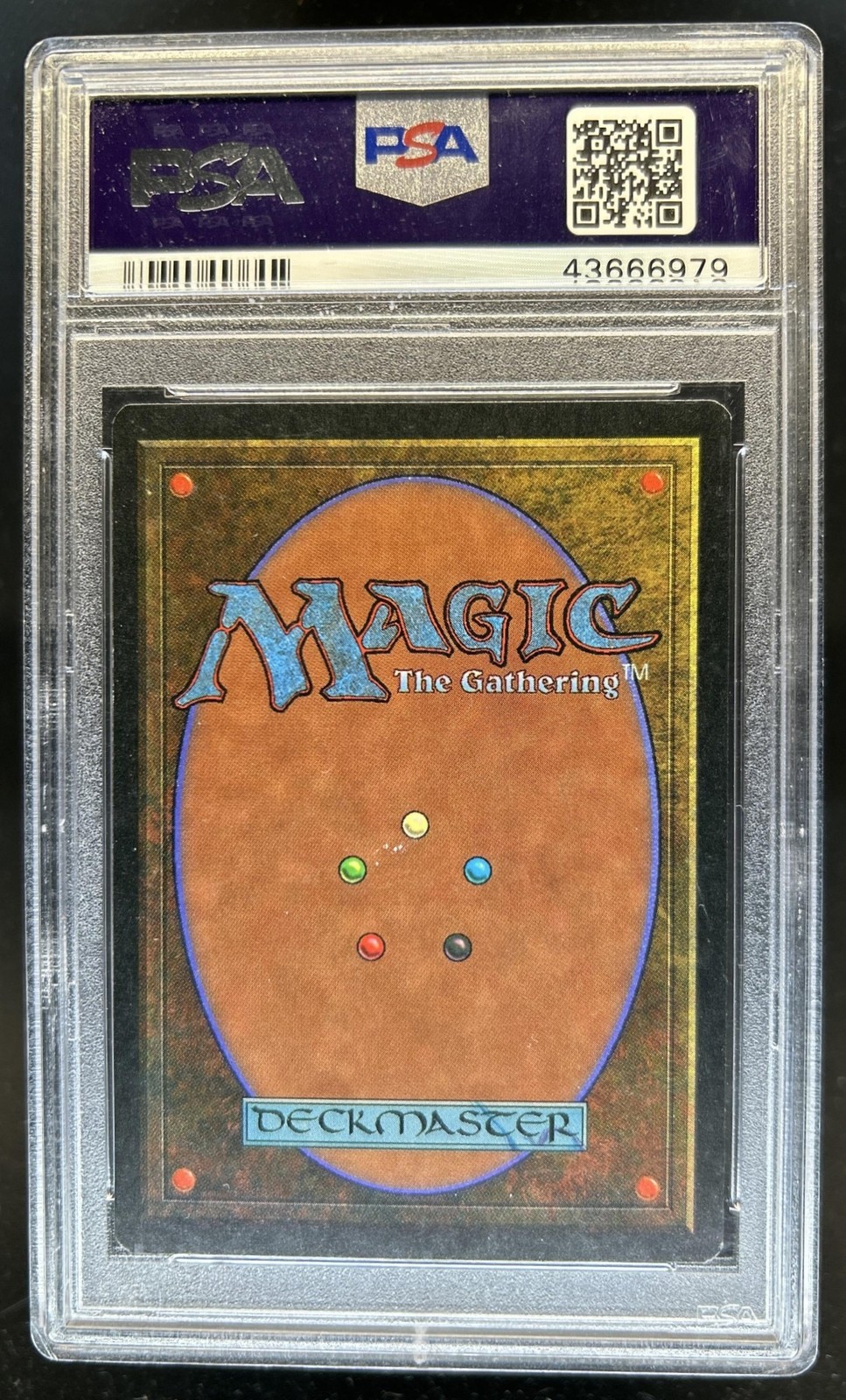 1994 Magic The Gathering Ashes To Ashes The Dark PSA 8 view 2
