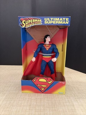 DC Ultimate Superman Man of Steel Vintage Kenner 1995 10'' Action Figure NEW