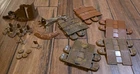 Vintage Marx WW2 Battleground Playset Terrain Fortifications Equipment Lot Of 15