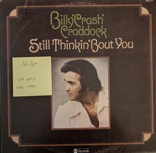 Billy Crash Craddock Still Thinkin Bout You Vinyl Record LP VG/G+ ABCX875 1975