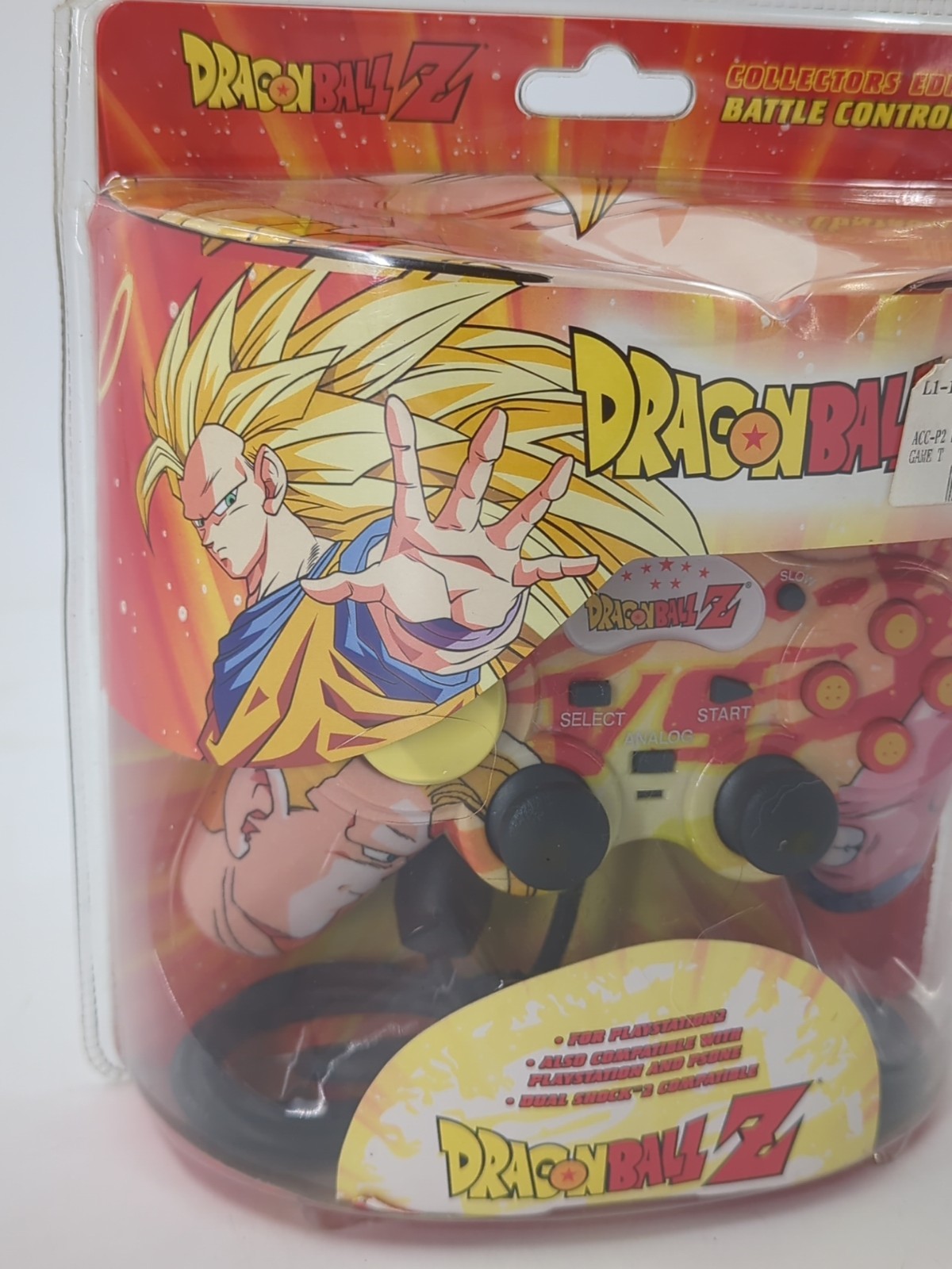 Dragon Ball Z SS3 Goku VS Majin Buu PS2 Controller LIMITED DBZ  NUBYTECH 2003