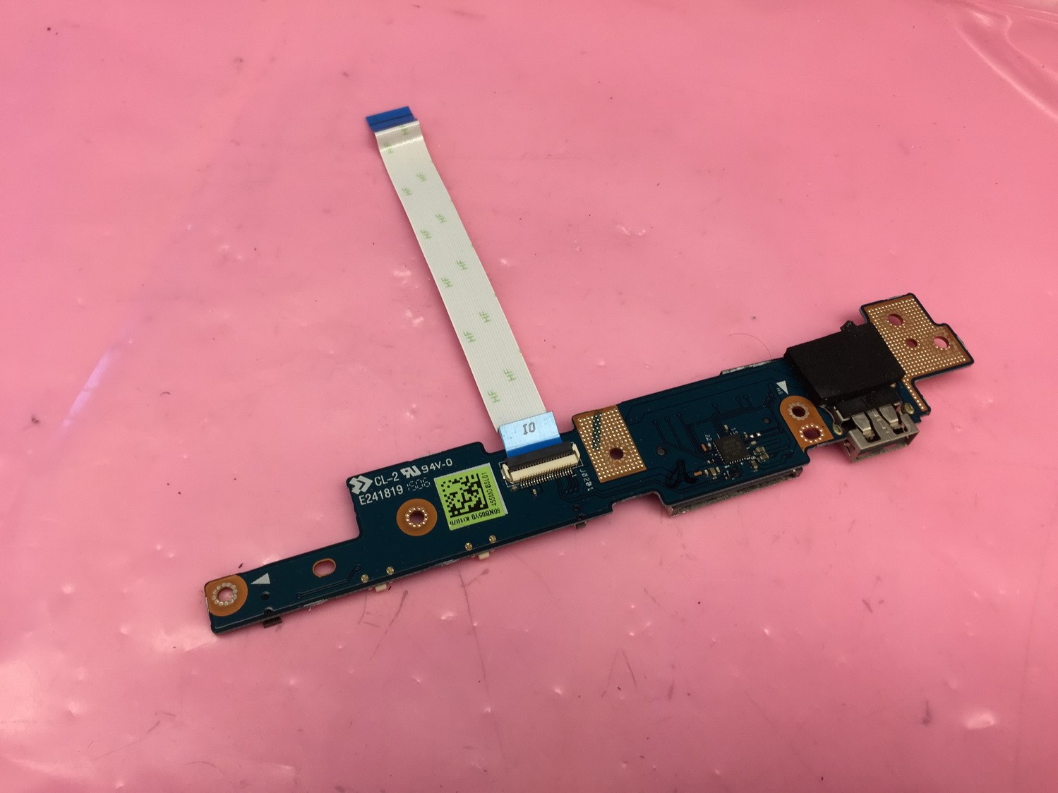 Asus Transformer Book TP300LA USB SD Card Power Button Board 60NB05Y0-IO1070
